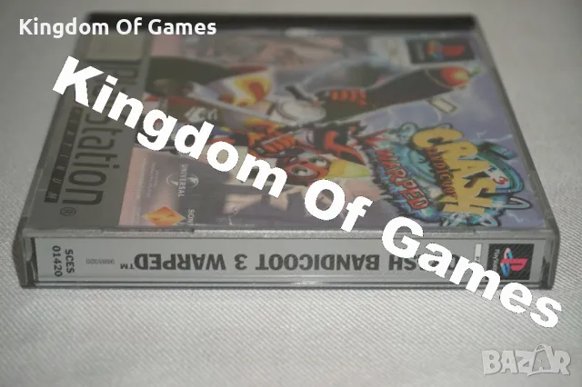 Игра за PS1 Crash Bandicoot 3: Warped Platinum ТЕСТВАНА И РАБОТЕЩА, снимка 4 - Игри за PlayStation - 50094647