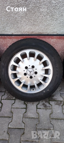 Нови зимни гуми с джанти за мерцедес w211, снимка 7 - Гуми и джанти - 52327303