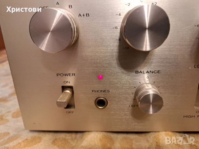 Продавам стар оригинален усилвател KENWOOD KA - 3500, снимка 4 - Ресийвъри, усилватели, смесителни пултове - 53353156