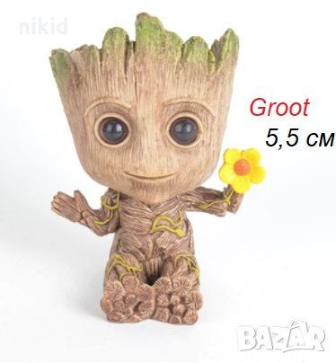 Пазители на Галактиката Marvel Guardians of the Galaxy Groot Груут цвете пластмасова фигурка играчка