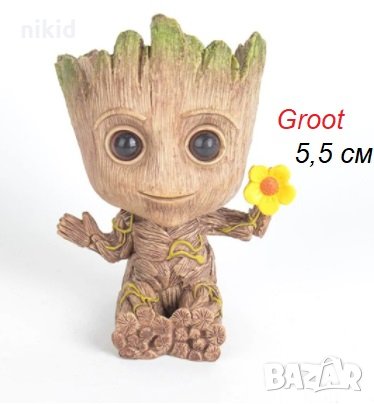 Пазители на Галактиката Marvel Guardians of the Galaxy Groot Груут цвете пластмасова фигурка играчка