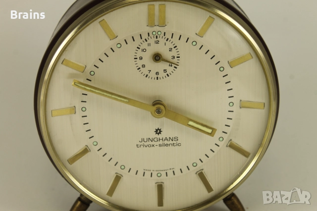 Стар Немски Будилник JUNGHANS TRIVOX SILENTIC 1960-те, снимка 4 - Антикварни и старинни предмети - 51868110
