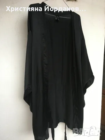 Копринен кафтан/кимоно/наметка Calvin Klein , снимка 6 - Нощници - 56114863