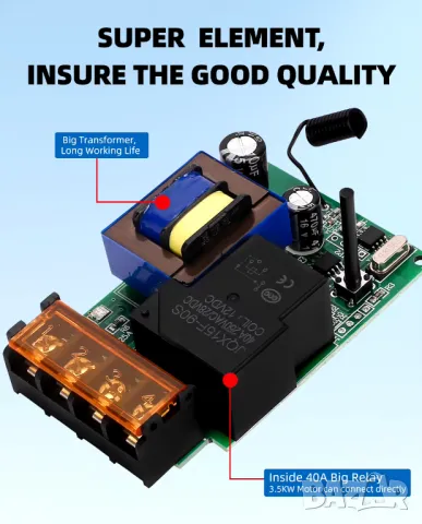 Безжично индустриално дистанционно управление / до 1 км, снимка 6 - Друга електроника - 49907449