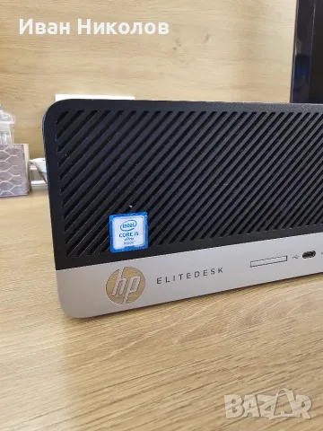 Компютър HP G3 800 Elitedesk i5-6500/ 8GB/ 256SSD, снимка 3 - Работни компютри - 55779156