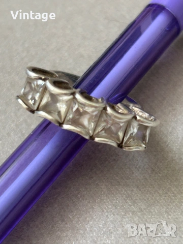 Масивен сребърен пръстен , снимка 8 - Пръстени - 53982175