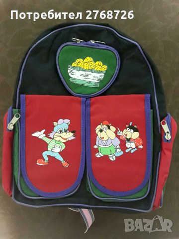 Нова детска раница с различни джобчета