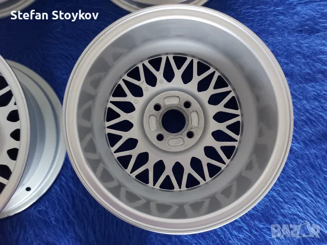 BBS RA215 7x15 ET13 ББС РА215 7х15 ЕТ13 BMW e30 4x100 Vw Golf 2 GTI 4х100, снимка 9 - Гуми и джанти - 56076544