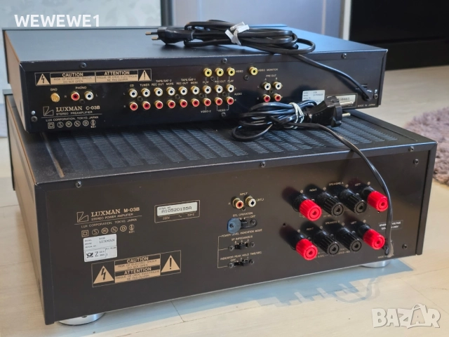 Luxman M3-C3, снимка 6 - Ресийвъри, усилватели, смесителни пултове - 51475442