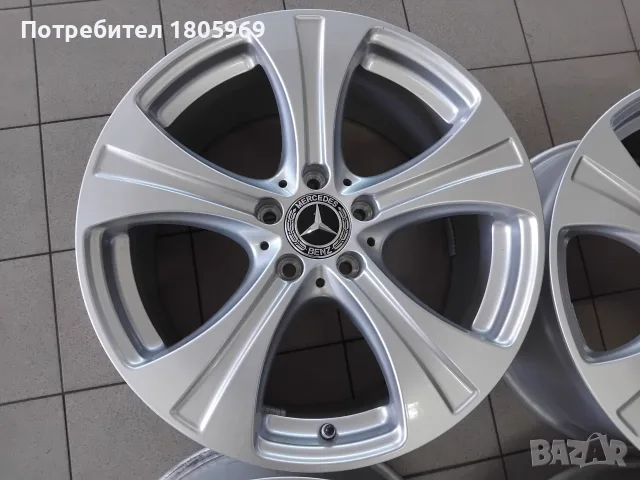 4бр. ал. джанти Mercedes (оригинални) 5x112 , 8x 18 , ET38, снимка 4 - Гуми и джанти - 55796666