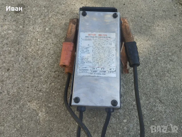 Тестер за акумулатори , снимка 3 - Аксесоари и консумативи - 49880776