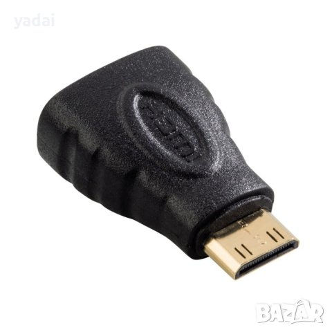 64.Преходник Mini HDMI(м) към HDMI Type-A (Full-Size) (ж),черен.НОВ, снимка 3 - Кабели и адаптери - 44352792