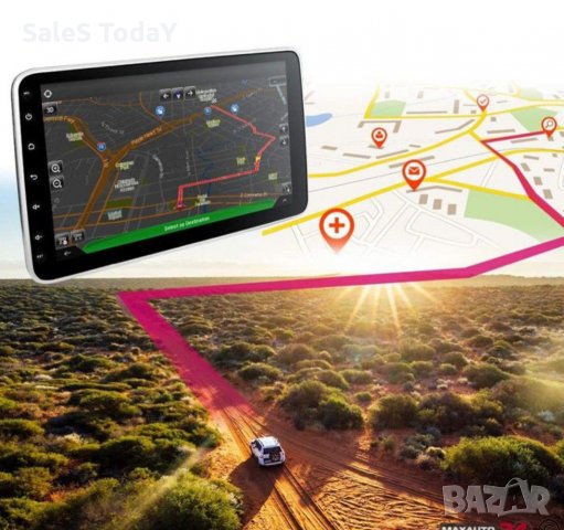 Мултимедия 10" инча,Android, двоен дин с Bluetooth и GPS, радио, MP5 , снимка 4 - Аксесоари и консумативи - 30837306