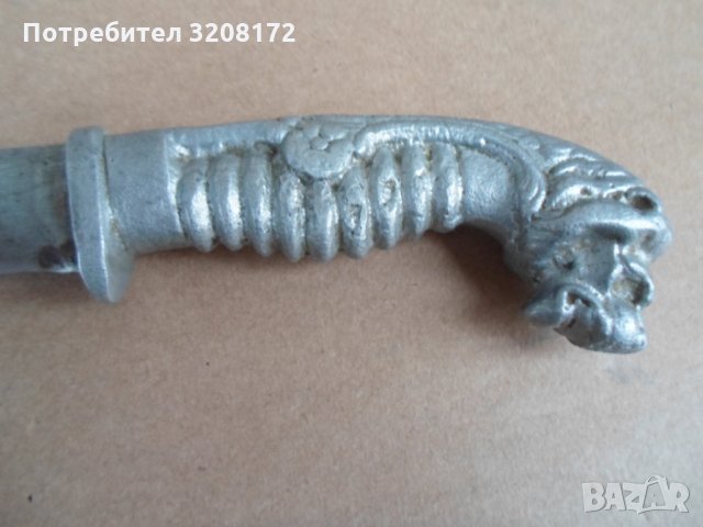 Старинен боен,окопен нож от 1Световна Война, снимка 5 - Антикварни и старинни предмети - 35114959