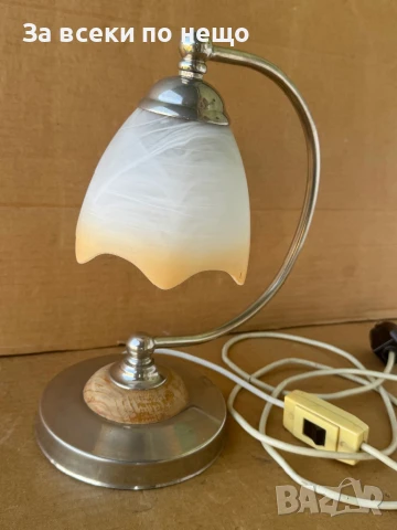 Стара нощна лампа от соца, снимка 3 - Настолни лампи - 51330803