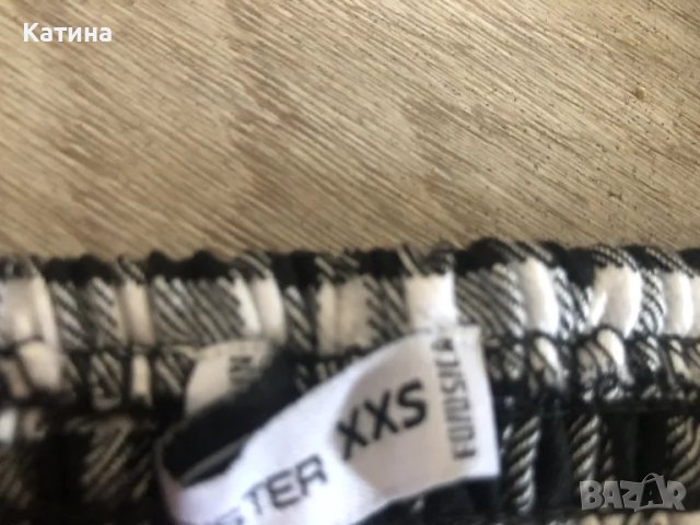 Н&М къси панталони+FAsister топ в каре, снимка 4 - Панталони - 47475597