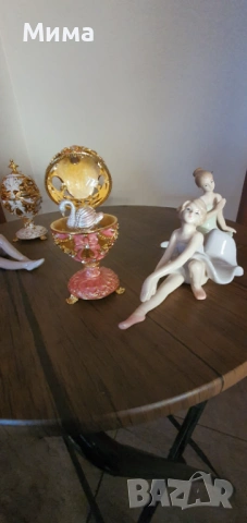 Метални бижутерки с лебед, снимка 4 - Други - 43367004