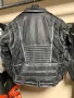 Кожено чопърско яке Motomall мото чопър естествена кожа яке мотор, снимка 6