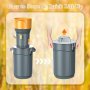 Нова голяма Електрическа мелница за зърно 50L: царевица, пшеница, ориз, соя и др., снимка 4