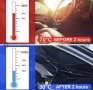сенник за предно стъкло предпазен чадър с защита UV льчи 140/79см, снимка 5