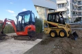 Изкопи с мини багер и мини челен товарач, снимка 1