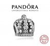 Tалисман Pandora сребро 925 Crown, снимка 1 - Гривни - 39494961