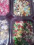 различни Захарни поръски микс перли перлички сърца бонбони захарна поръска sprinkles ядивни, снимка 4