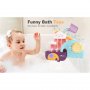 Нова играчка за вана баня малко дете къпане на бебе Слон Водопад Игра, снимка 5