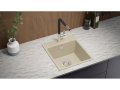 Бежова Кухненска Мивка от гранит модел Рига Easy 380 x 440 mm, снимка 10