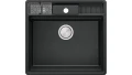 Графит кухненска мивка от гранит Ню Йорк 60 Multispace 580 x 530 мм, снимка 1