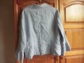 светлосиньо ленено сако, снимка 5
