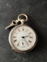 Швейцарски джобен часовник 1900г. с посребрени капаци - с ключе - ПЕРФЕКТЕН - ПРОМОЦИЯ, снимка 1