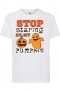 Детска тениска Stop Staring At My Pumpkin 2,Halloween,Хелоуин,Празник,Забавление,Изненада,Обичаи,, снимка 2