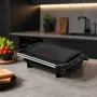 Мултифункционален грил тостер 1000W - терморегулатор и отваряне на 180°, снимка 6