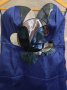 Елегантна синя сатенена рокля размер S/36 цена 84 лв., снимка 3