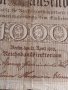 РАЙХ БАНКНОТА 1000 марки 1910г. Германия УНИКАТ ЗА ЦЕНИТЕЛИ 36817, снимка 6