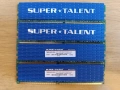 4GB (4x1GB) DDR2 800MHz Super Talent CL4 – геймърска RAM с охлаждане, снимка 1