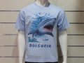 Нова мъжка тениска с трансферен печат Акула, България, снимка 6