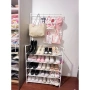 Етажерка за обувки със закачалки за дрехи 4077, снимка 6