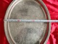 Голям Стар Английски ПОСРЕБРЕН Поднос , Табла, снимка 6