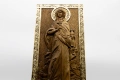 Релефна икона на света Анастасия от масивен дъб, снимка 5