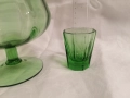 Изумруден акцент - 2 бр. стъклени чаши, снимка 3