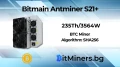 Bitmain Antminer S21+ 235Th/s 3564W, Биткойн Майнър, снимка 1