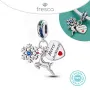 Коледни талисмани Fresca по модел тип Пандора Pandora с печати S 925 Christmas Collection, снимка 9