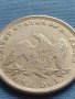Монета 1 долар 1872г. САЩ РЕПЛИКА на Американския сребърен долар за КОЛЕКЦИЯ 30047, снимка 3