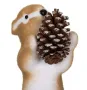 Коледна, Декоративна, Фигура, Катерица, Кафяв, 30 см, снимка 2