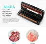 Вакуумна машина ABOX, Запечатване на храни 5 в 1, Вградена резачка, снимка 4