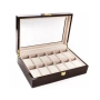Голяма дървена кутия органайзер за часовници 4862, снимка 3