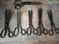 Седем броя стари ножици , снимка 9