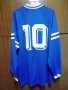 Errea Vintage Retro номер 10 футболна тениска фланелка дълги ръкави , снимка 2